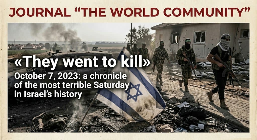 �They Came to Kill�: October 7, 2023 � Chronicle of the Most Terrible Saturday in Israel�s History